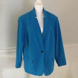 Vince Camuto Electric Blue Blazer - size 20W. EUC